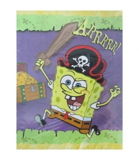SpongeBob SquarePants 'Pirate' Invitations w/ Envelopes (8ct)