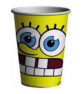 SpongeBob SquarePants 'Moods' 9oz Paper Cups (8ct)