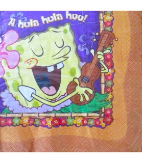 Spongebob Squarepants 'Luau' Lunch Napkins (16ct)