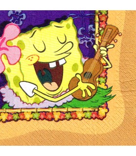 Spongebob Squarepants 'Luau' Small Napkins (16ct)