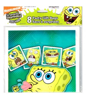 SpongeBob SquarePants 'Selfies' Favor Bags (8ct)