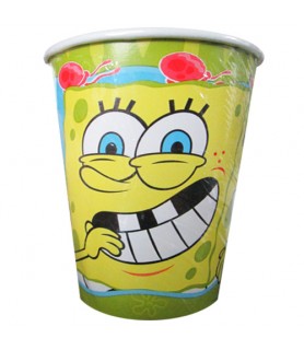 SpongeBob SquarePants 'Jellyfishing' 9oz Paper Cups (8ct)