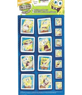 SpongeBob SquarePants 'Selfies' Stickers (2 sheets)