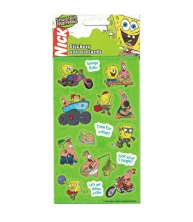SpongeBob SquarePants 'Sponge Rider' Stickers (2 sheets)