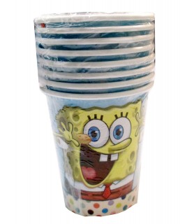 SpongeBob SquarePants 'Polka Dots' 9oz Paper Cups (8ct)