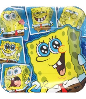 SpongeBob SquarePants 'Selfies' Small Paper Plates (8ct)