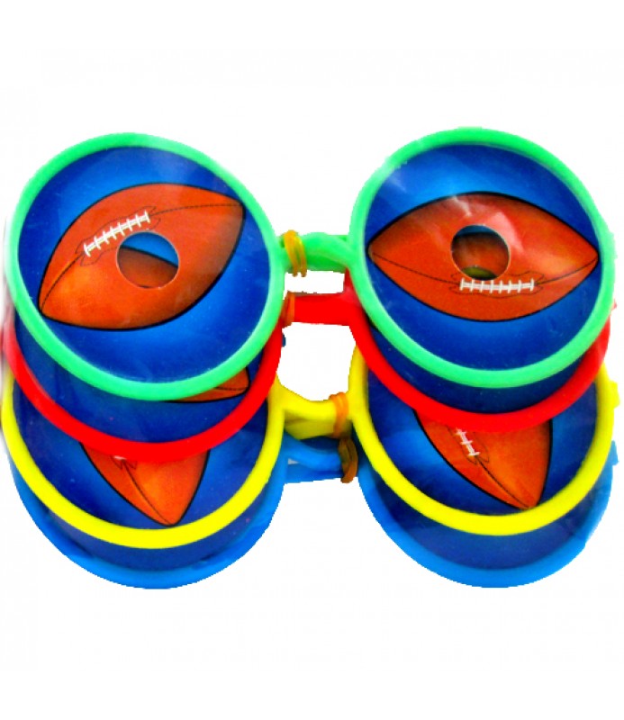 Football Sports Glasses / Favors (4ct)