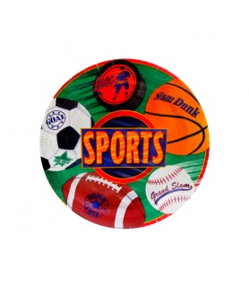 Sports Small Paper Plates (8ct)