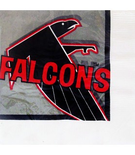 NFL Atlanta Falcons Vintage 1994 Small White Napkins (16ct)