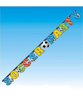 Soccer Party Letter Banner (1ct)