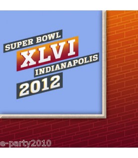 Super Bowl XLVI Indianapolis 2012 Small Napkins (32ct)