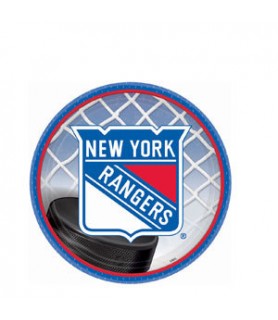 NHL New York Rangers Small Paper Plates (8ct)