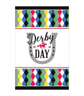 Kentucky Derby 'Derby Day' Paper Table Cover (1ct)