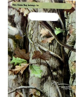 Hunting and Fishing 'Camo' Plastic Favor Bags (8ct)