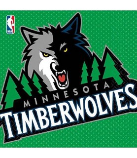 NBA Minnesota Timberwolves Lunch Napkins (16ct)