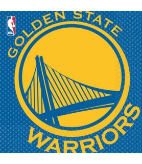 NBA Golden State Warriors Lunch Napkins (16ct)