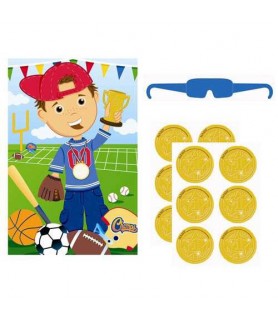 Sports 'Little Champs' Party Game Poster (1ct)