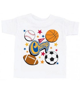 Sports 'Little Champs' Child's T-Shirt (1ct)