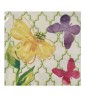 Spring 'Floral Butterfly' Small Napkins (24ct)