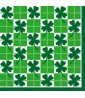 St. Patrick's Day 'Clover Check' Small Napkins (16ct)