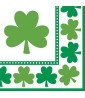 St. Patrick's Day 'Lucky Shamrocks' Lunch Napkins (16ct)