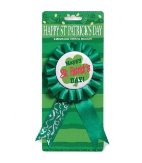St. Patrick's Day 'Happy St. Patrick's Day' Guest of Honor Ribbon (1ct)