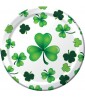 St. Patrick's Day 'Clover Crazy' Small Paper Plates (8ct)