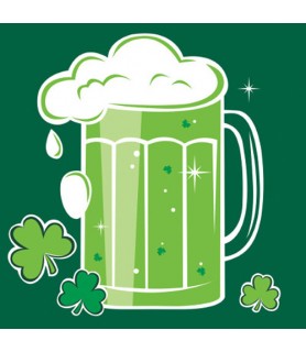 St. Patrick's Day 'Beers and Cheers' Small Napkins (18ct)