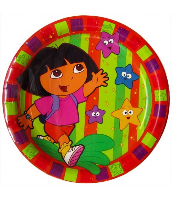 Dora The Explorer Plate