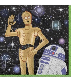 Star Wars 'Galaxy of Adventures' Small Napkins (16ct)