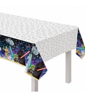 Star Wars 'Galaxy of Adventures' Plastic Tablecover (1ct)