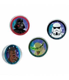 Star Wars 'Galaxy of Adventures' Rubber Bounce Balls / Favors (4ct)