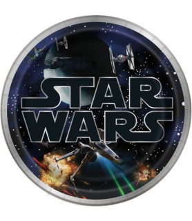 Star Wars 'Classic' Large Round Paper Plates (8ct)