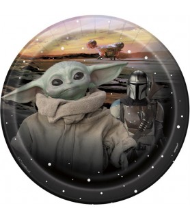 Star Wars The Mandalorian 'The Child' Small Paper Plates (8ct)