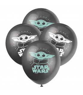 Star Wars The Mandalorian 'The Child' Latex Balloons (8ct)