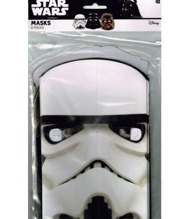 Star Wars Paper Masks (8ct, 3 designs)