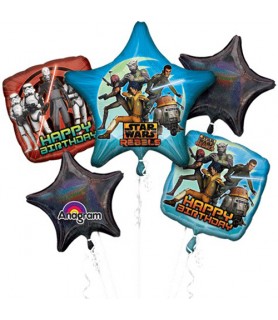 Star Wars 'Rebels' Foil Mylar Balloon Bouquet (5pc)