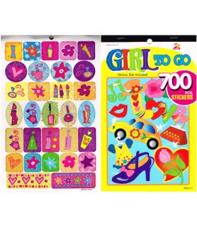 Girl To Go Sticker Book (700 stickers)