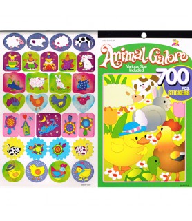 Animal Galore Sticker Book (700 stickers)