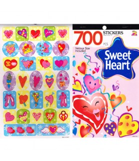 Sweet Heart Valentine's Day Sticker Book (700 stickers)