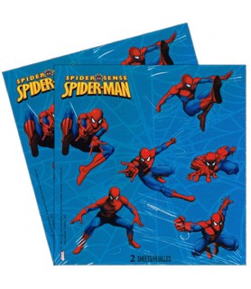 Spider-Man Spider Sense Stickers (2 sheets)