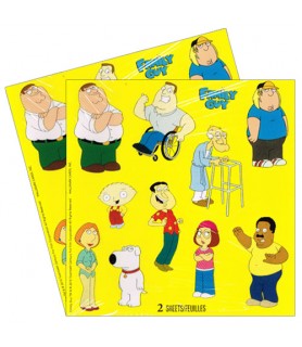 Family Guy Stickers (2 sheets)