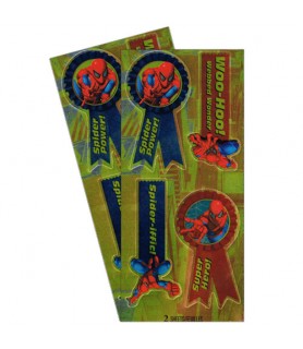 Spider-Man Spider Sense Foil Stickers (2 sheets)