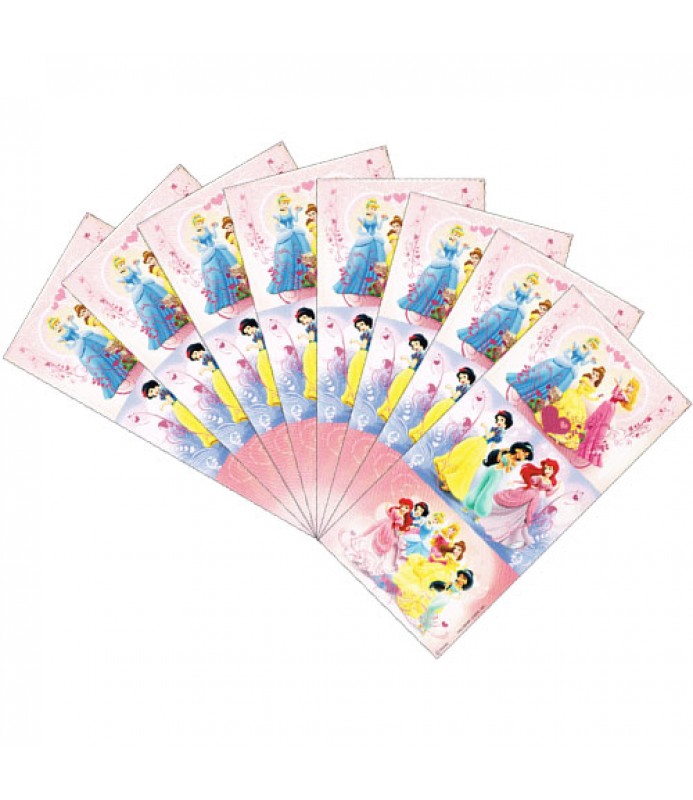 Disney Princess Stickers (8 Sheets)