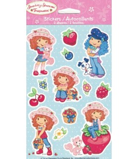 Strawberry Shortcake Polka Dots Stickers (2 sheets)