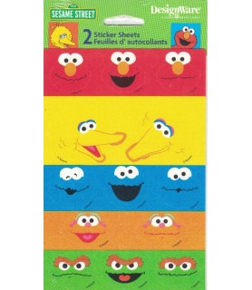 Sesame Street 'Smiles' Stickers (2 sheets)