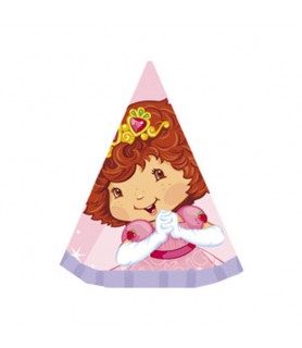 Strawberry Shortcake 'Berry Princess' Cone Hats (8ct)