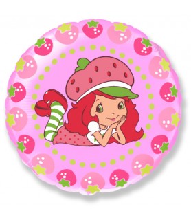 Strawberry Shortcake Pink Foil Mylar Balloon (1ct)