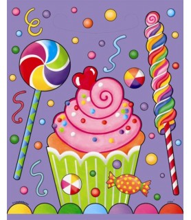 Happy Birthday 'Candy Party' Favor Bags (8ct)