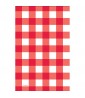 Summer 'American Summer' Red Gingham Plastic Tablecover (1ct)